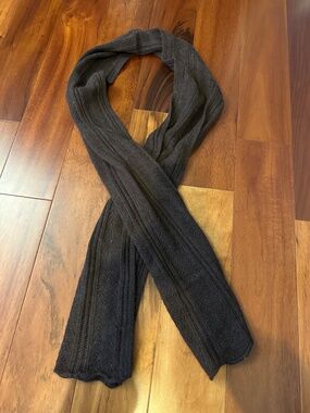 Abercrombie Brown Knit Scarf